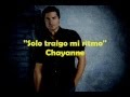 Solo traigo mi ritmo Chayanne Letra