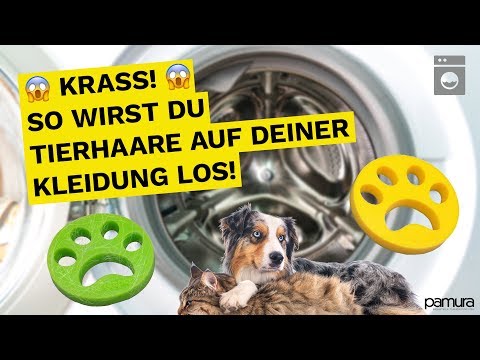 Haushalt 3x Fusselpfote Tierhaarentferner Waschmaschine