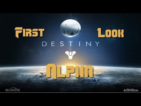 Destiny First Look Alpha! (PS4) 1080p HD