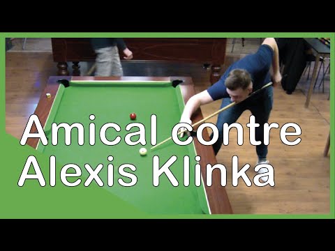 Match amical de blackball contre Alexis Klinka le 16 Novembre à la Cantina.