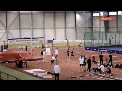 Dvoransko prvenstvo Srbije u atletici 2019 - 60m prepone devojke