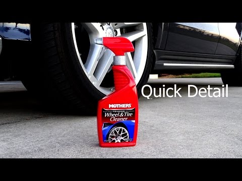 Mothers Foaming Wheel and Tire Cleaner Quick Use and Review