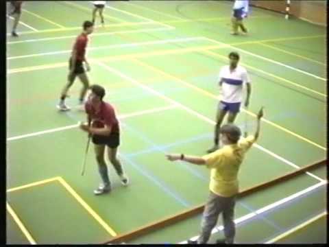 Zaalhockey Finale Souburgh 1989-1990 PSV Tegenbosch Heren 1 - Leonidas Heren 1