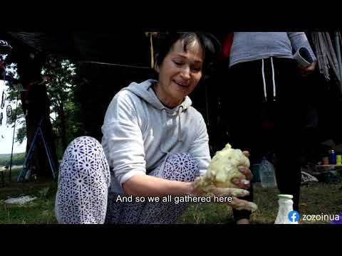 Thai massage summer school on river Dnister. 2019