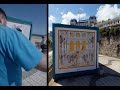 Arte Peatonal en los contenedores WC de las playas 2024