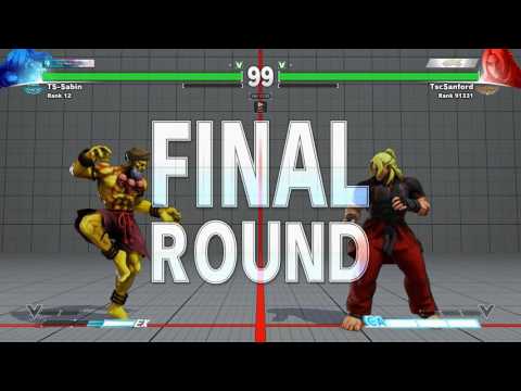 SFV~ Dhalsim (TS-Sabin) vs. Ken (TscSanford) HD 2
