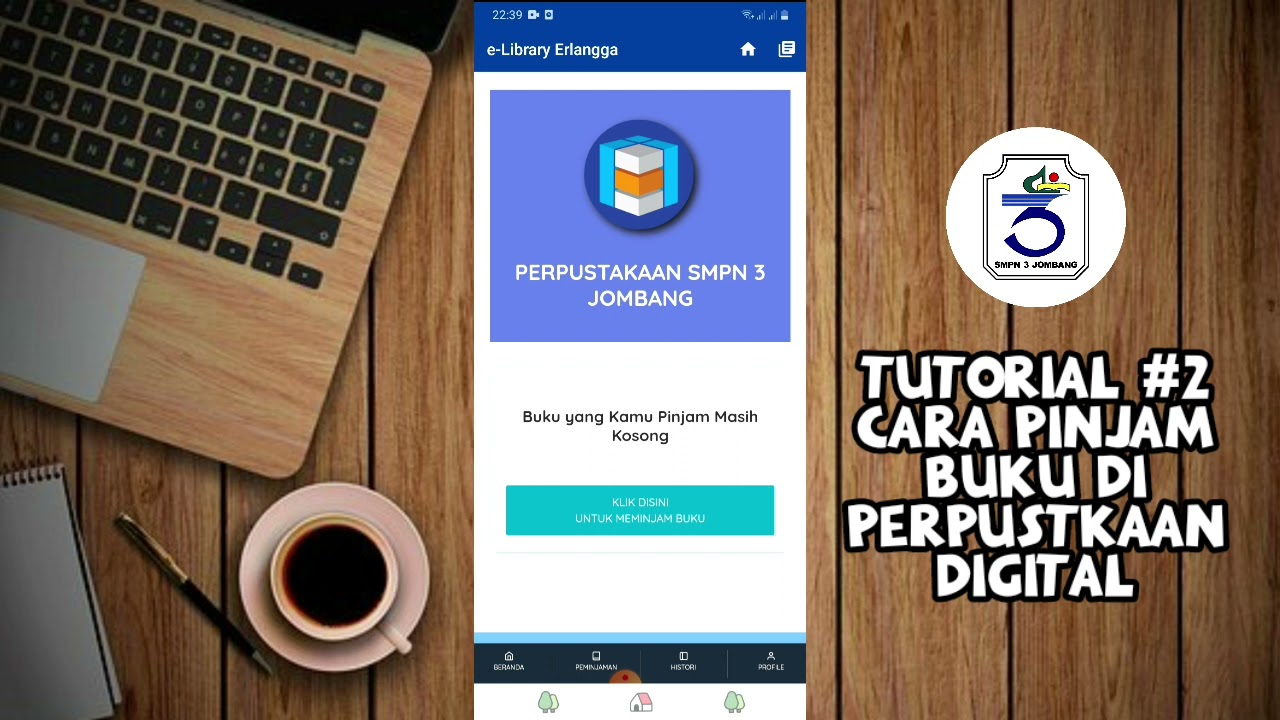 CARA PINJAM BUKU DI PERPUS DIGITAL