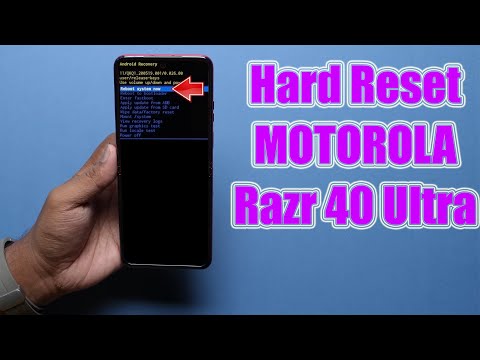Hard Reset MOTOROLA Razr 40 Ultra | Factory Reset Remove Pattern/Lock/Password (How to Guide)
