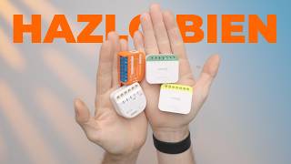 Domotiza tus luces DE LA FORMA CORRECTA fácil y rápido - Sonoff Mini DUO