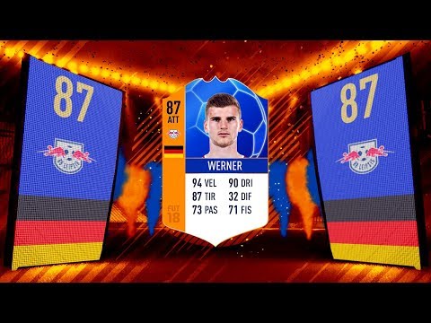 FIFA 18 | TIMO WERNER EMOTM (87) | Player Review+Statistiche in game (ITA)