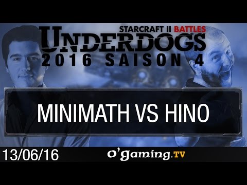MiNiMaTh vs hinO - Underdogs 2016 S4 - Qualifier