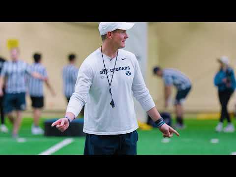 BYU Football | MIC'D UP with Coach Jay Hill