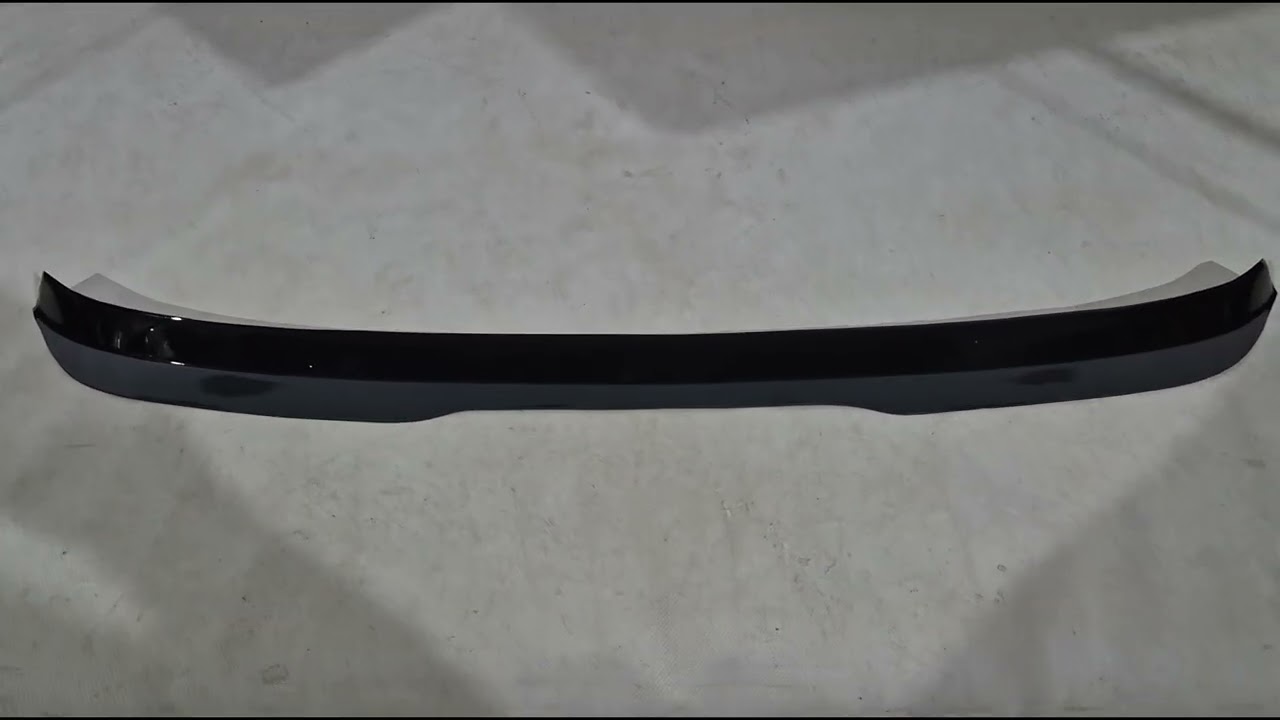 BMW 3 серия E90/E91 2005-2011 гг. Спойлер DPT (SW, Черный Глянец) Video 1