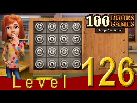 JOGO ESCAPE FROM SCHOOL - 100 DOORS GAMES | 100 PORTAS LEVEL 126 | LVL 125 WALKTHROUGH
