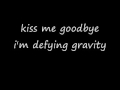 defying gravity:lea michelle(glee) lyrics 