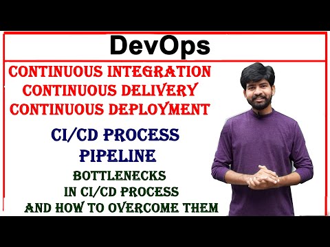 continuous integration, continuous delivery, continuous deployment, ci/cd process pipeline in devops