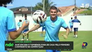 Avaí estreia fora de casa contra o Tombense na Copa Sul-Sudeste