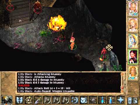 Let's Play Baldur's Gate 2 198 Lower Reaches of the Cult Compound