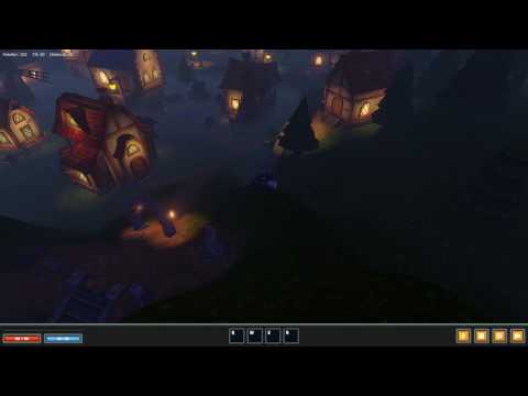 Unity ARPG - Town day night cycle