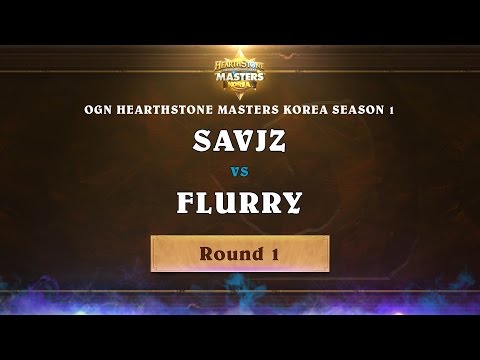 Savzj vs Flurry - Round 1 - Korea vs the World - Special Match