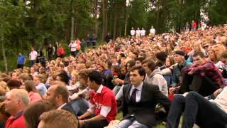 Mikael Wiehe - En sång till modet (live på Utøya den 22 juli 2012)
