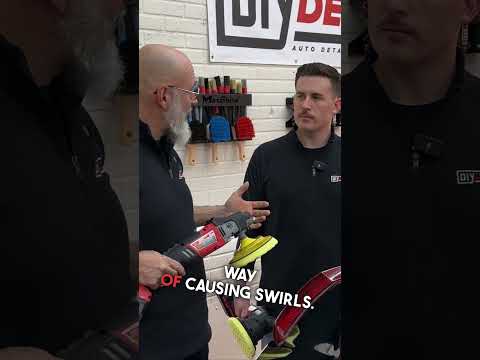How to avoid “rotary swirls” when polishing paint