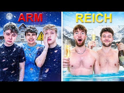 50€ vs 5.000€ Skiurlaub EXTREM… ⛷️👀 (endet im Streit) 
