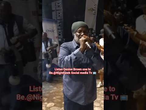 listen Dennis Brown one a be live on stage.