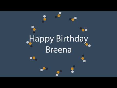 happy birthday breena - after effects templates