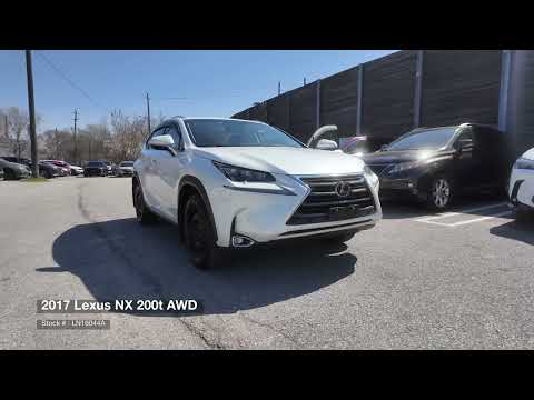 2017 Lexus NX 200t AWD 4dr for sale at Ken Shaw Toyota in Toronto, ON
