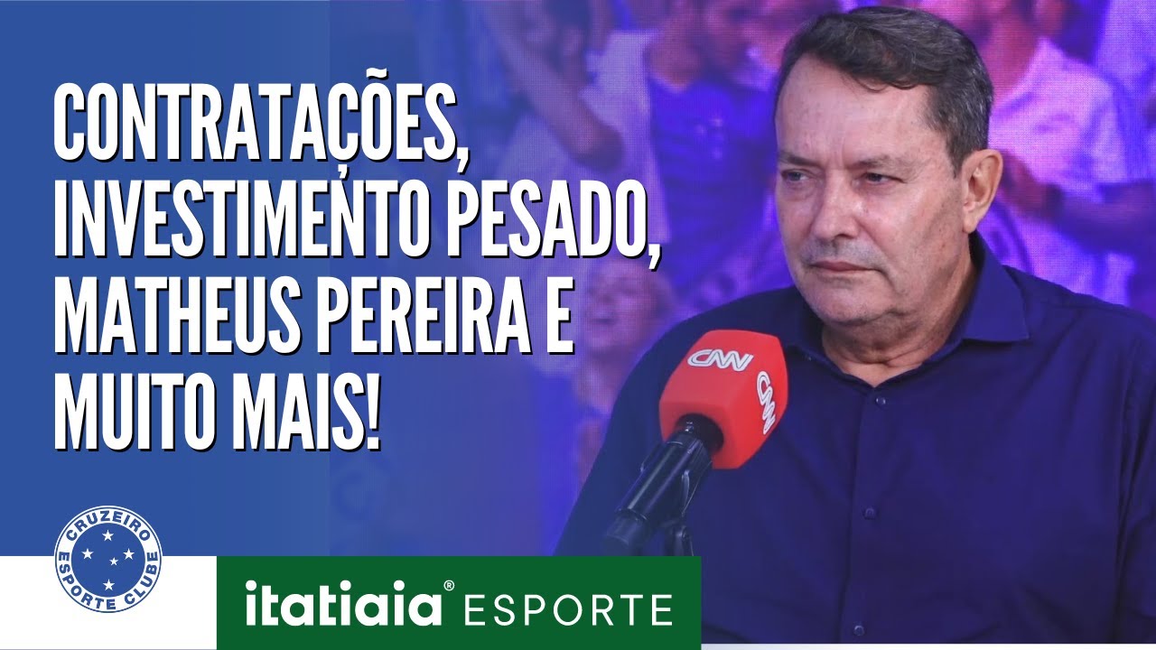 PEDRO LOURENÇO ABRE O JOGO SOBRE INVESTIMENTOS, REFORÇOS, MATHEUS PEREIRA E MAIS!|CNN ESPORTES S/A