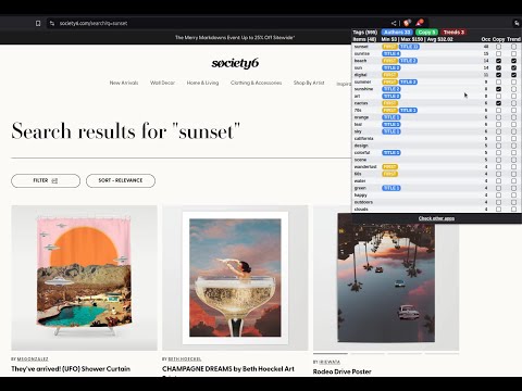 Item video thumbnail