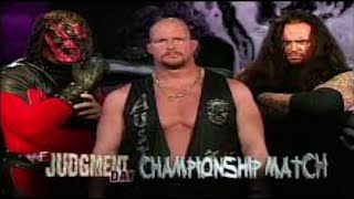 WWF The Undertaker vs Kane - Judgement Day 1998 Fu