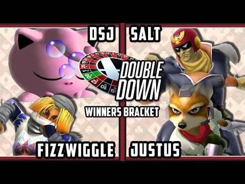 Double Down 2022 Doubles - DSJ & Fizzwiggle  Vs. Justus & Salt - SSBM Melee Tournament