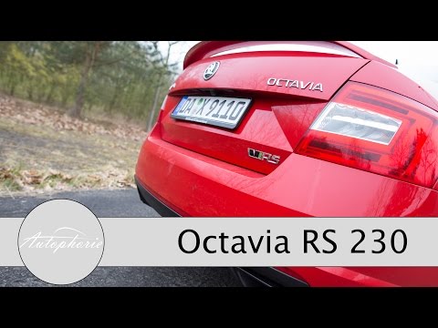 Skoda Octavia RS230: Exhaust Sound / Acceleration 0 - 100 kph / 0 - 62 mph
