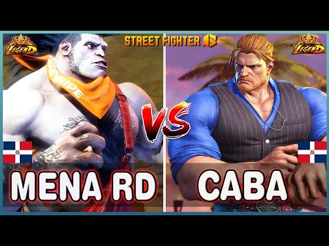 Street Fighter 6 🔥 MenaRD (#1 BLANKA)  Vs  CABA (GUILE) 🔥  Best High Level Gameplay