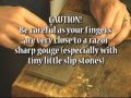 How to Sharpen a Curved Woodcarving Gouge by ...