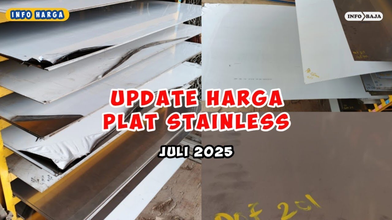 Harga plat stainless sus 201 dan 304 per lembar berbagai macam jenis