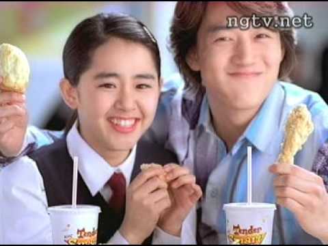 Moon Geun Young & Kim Rae Won - KFC Tender Smart Choice (NG Cut)