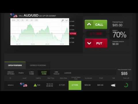 Auto Binary Signals (Main ABS) Video 3 Live Trading - December 18th 2015