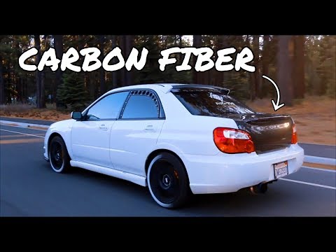 STI GETS A CARBON FIBER TRUNK!!