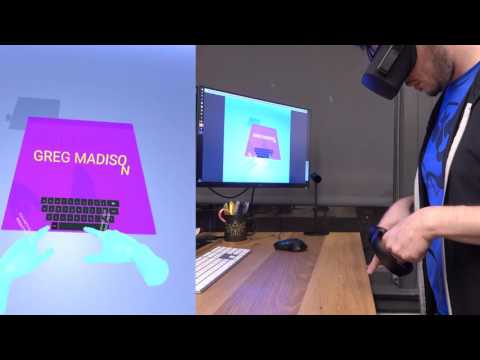 Tangible Mixed Reality 04 : Oculus Touch & keyboard