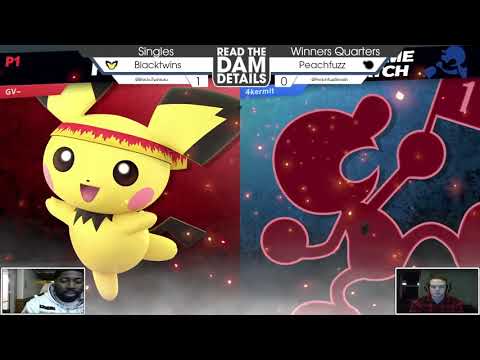 RtDD6 - WQF - EMG | Blacktwins (Pichu) vs Peachfuzz (Mr. Game & Watch)