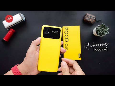 Unboxing the POCO C40 - the best budget smartphone of 2023?