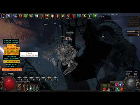 [POE 3.18] Vaal Lightning Strike Berserk Wave 29-30 Simulacrum Face Tank Kosis