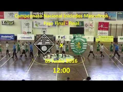 Andebol: AA Aguas Santas 24 - 23 Sporting CP (FINAL Campeonato Nacional Iniciados - 05.06.2016)