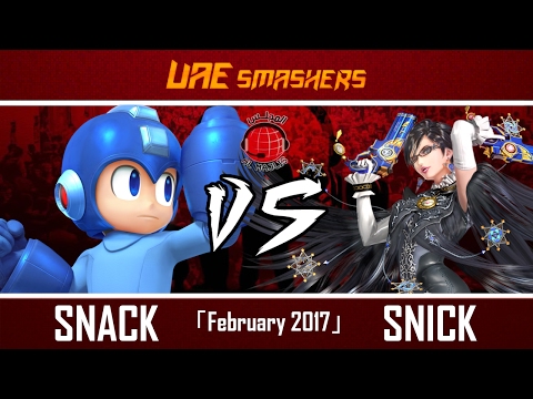 SSB4 Feb 2017: Snack (Mega Man) vs Snick (Bayonetta) - WR4