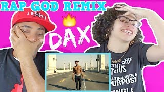 MY DAD REACTS TO Dax - &quot;Rap God&quot; Freestyle [One Take Video] REACTION