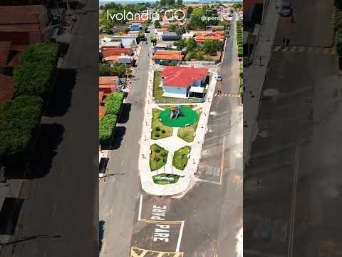 IVOLÂNDIA GOIÁS, PROJETO VISÃO AÉREA - PASSEIO AÉREO PELA CIDADE.