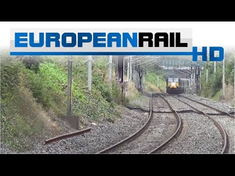 Irish Rail 201 loco 209 + mk3 EGV + enterprise set 9003 passes Harmonstown